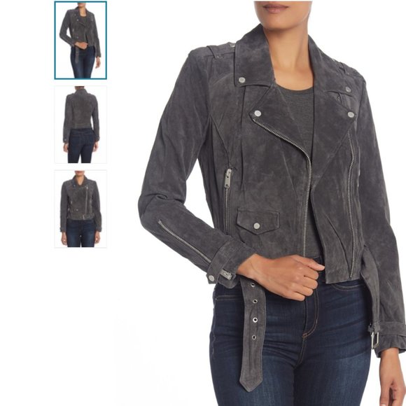 NWT Andrew Marc Sabrina Suede Jacket